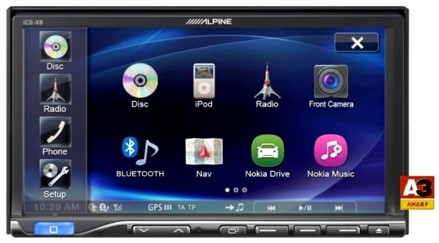 Alpine ICS-X8