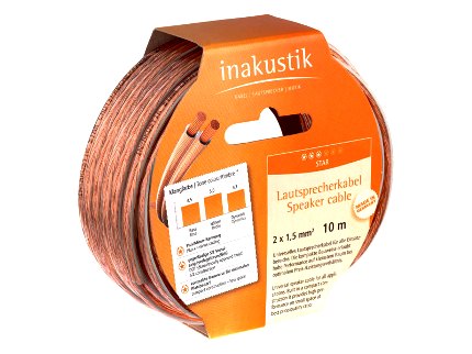 Inakustik Star LS-Reels 2 x 1.5 mm2, 10 м