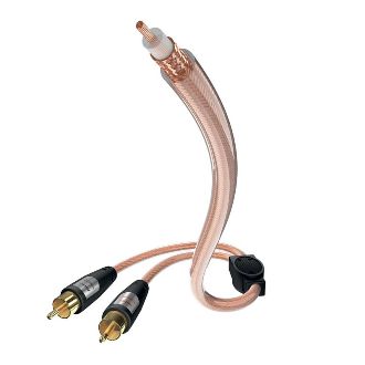 Inakustik Star Audio Cable Y-Sub RCA 2RCA 5 м